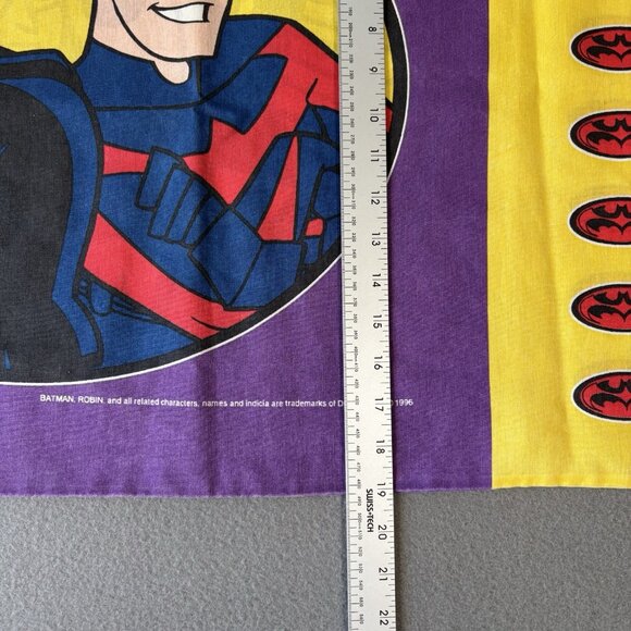 Vintage Batman & Robin, Mr. Freeze Standard Pillowcase 1996 DC Comics Retro - Picture 5 of 10
